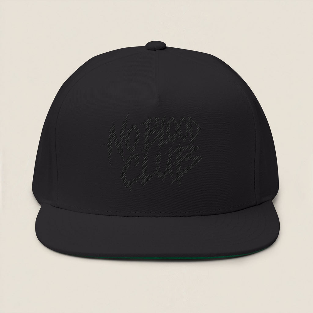 Club Black On Black Embroidered Hat