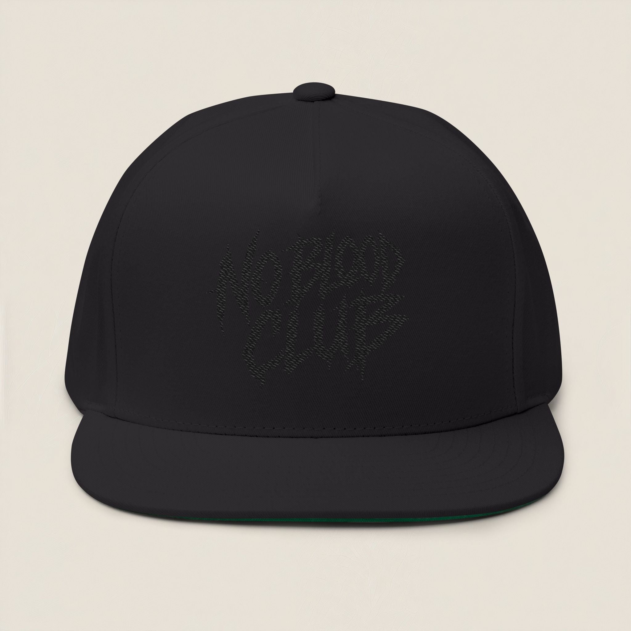 Club Black On Black Embroidered Hat