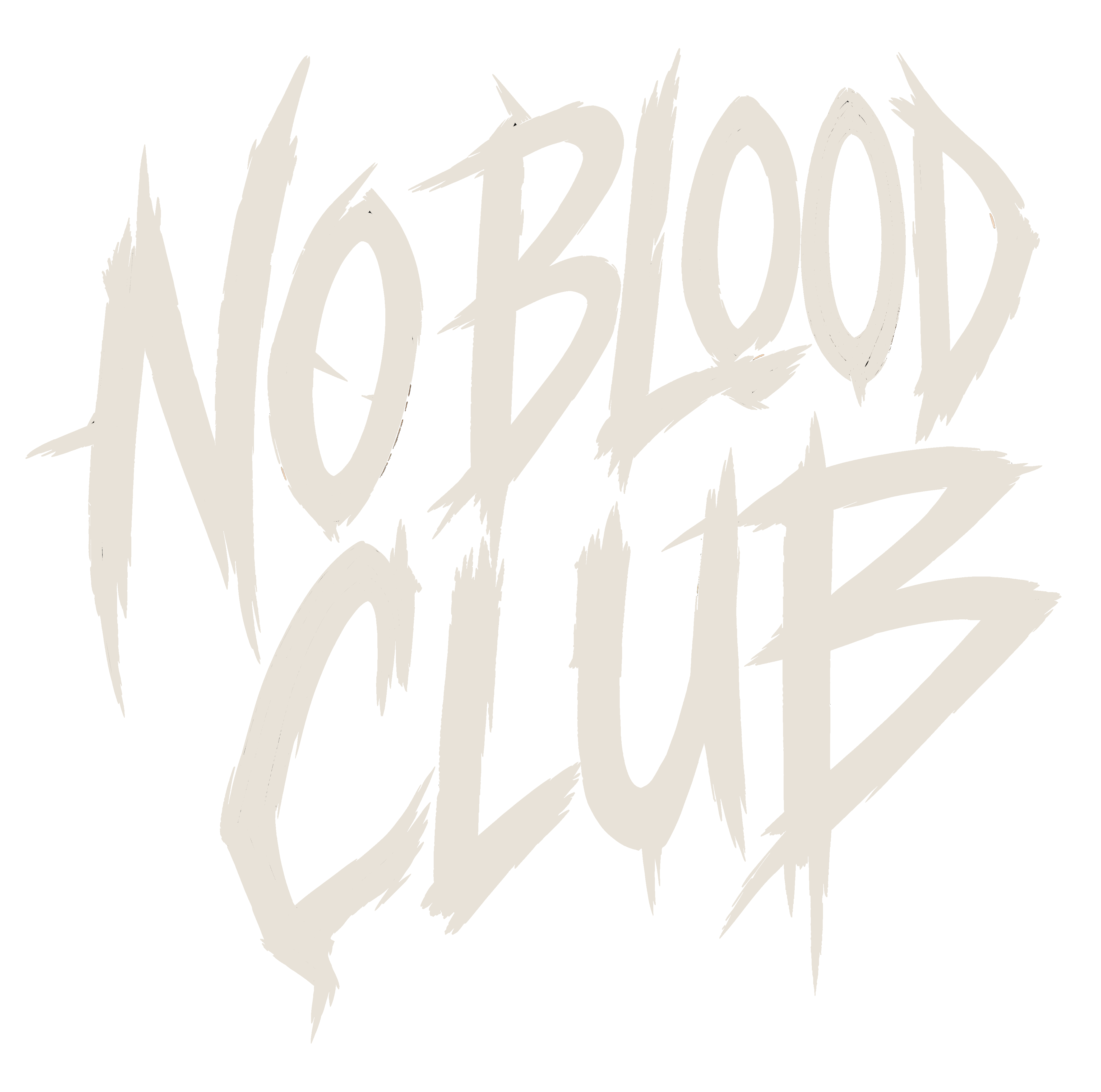 No Blood Club bone logo